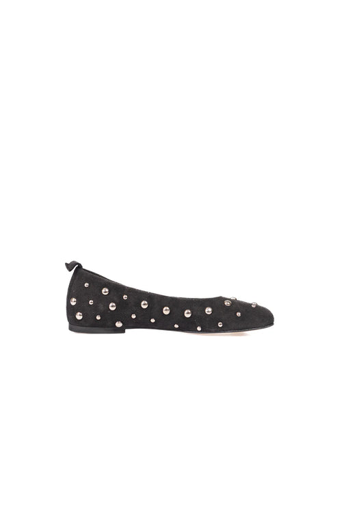 Ballerina Divine Follie con Borchie Nera