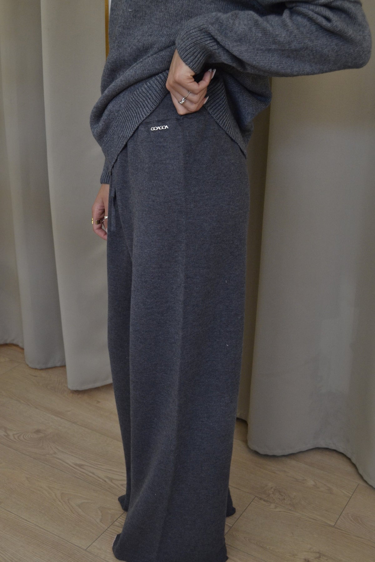 Pantalone Goa Goa Maristella Grigio