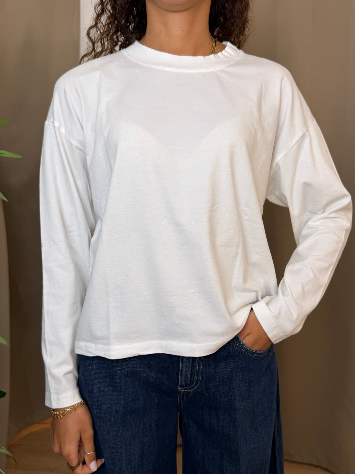 Maglia Have One Scatola Paricollo Maniche Lunghe