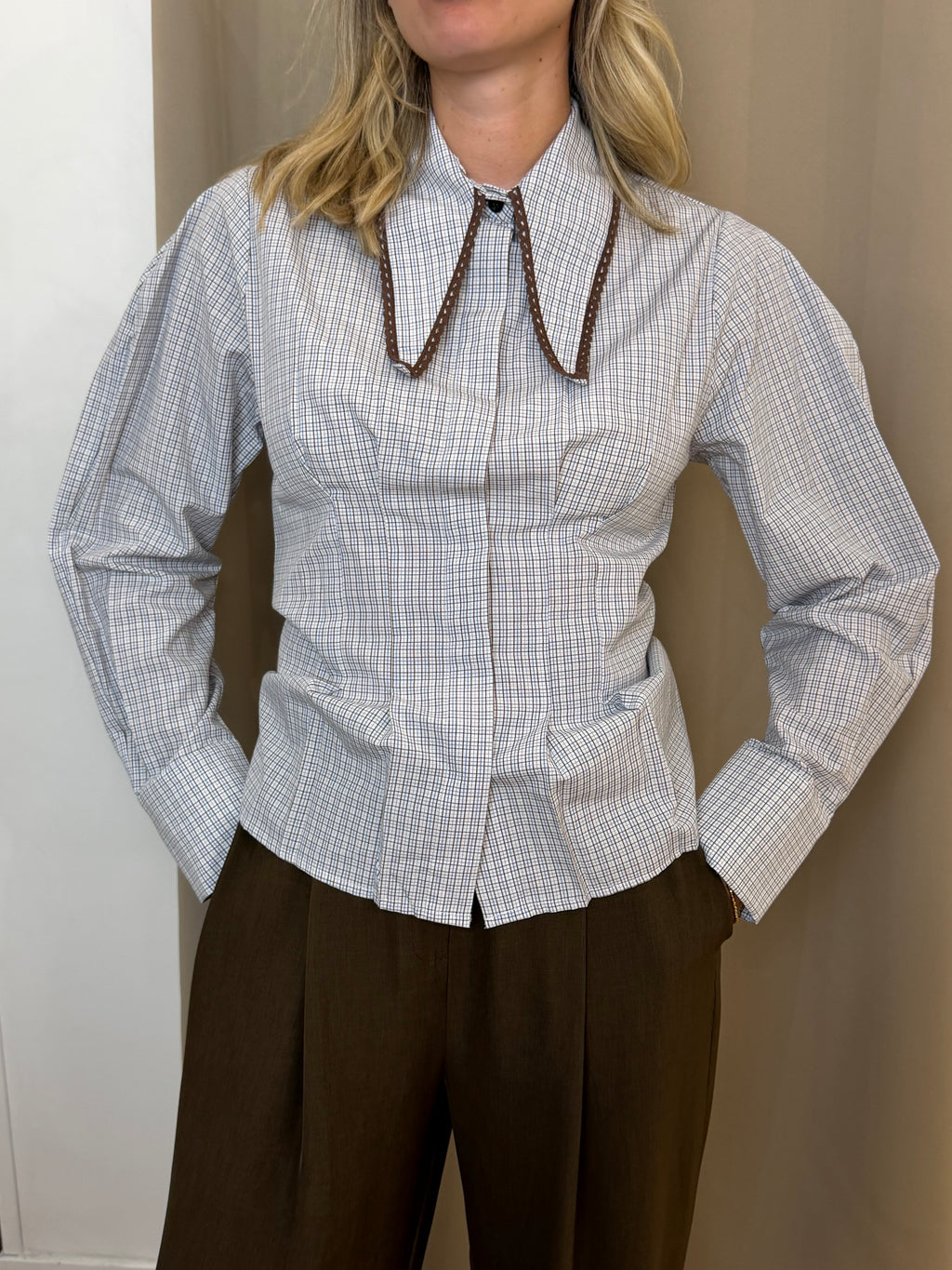 Camicia Have One a Quadretti con Bolo