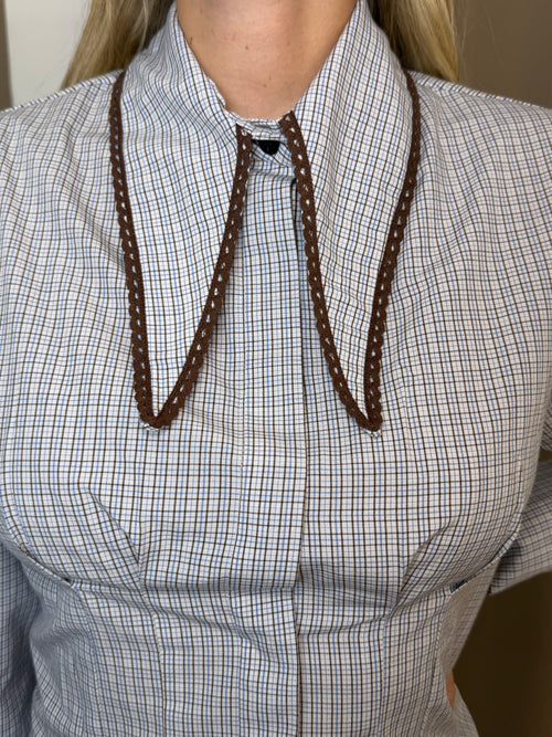 Camicia Have One a Quadretti con Bolo