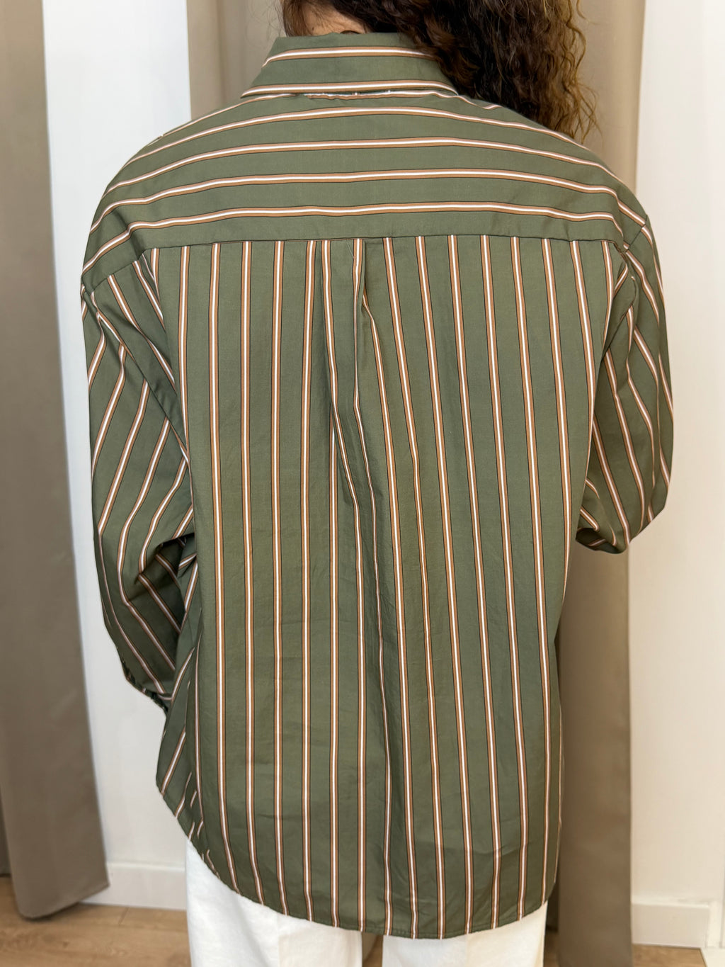 Camicia Have One Taschino Militare/Tabacco