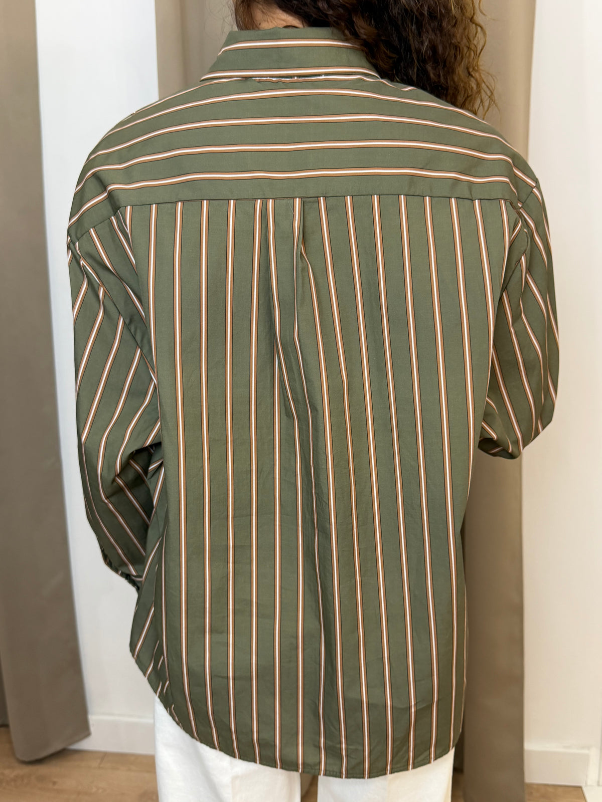 Camicia Have One Taschino Militare/Tabacco