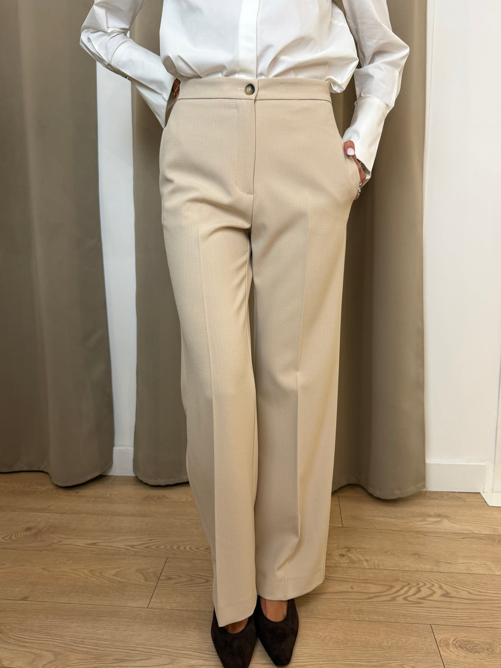 Pantalone Have One Goffrato Avena