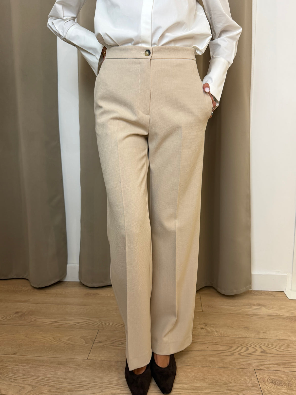 Pantalone Have One Goffrato Avena