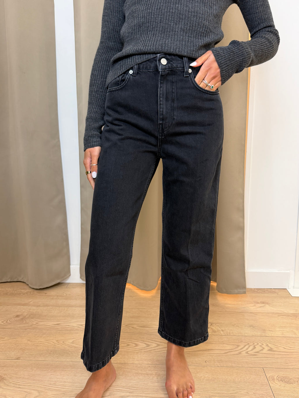 Jeans Vicolo Kate Denim Nero