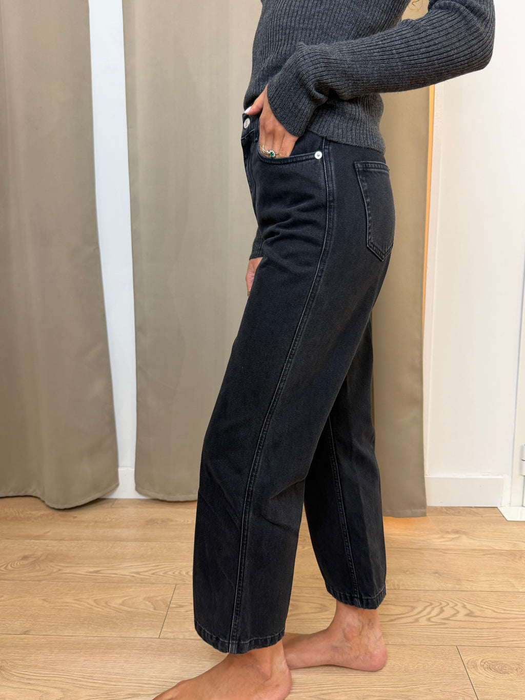 Jeans Vicolo Kate Denim Nero