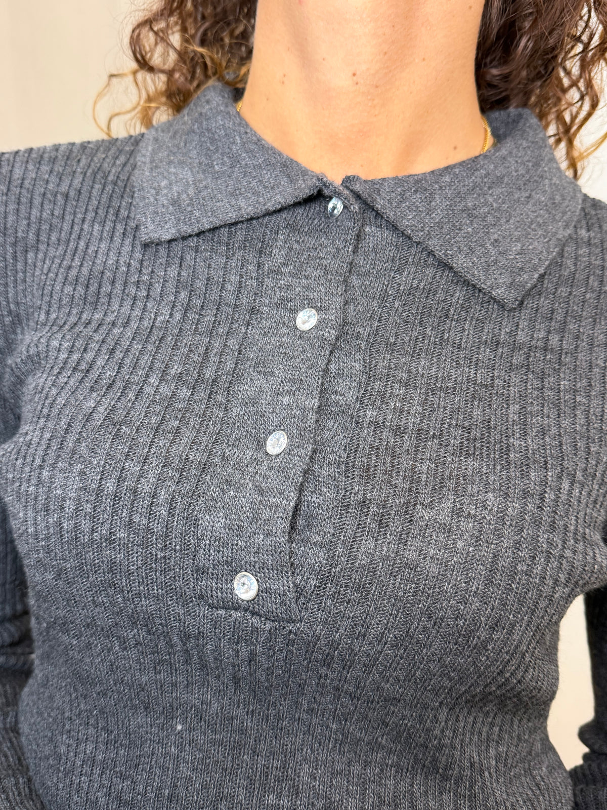 Polo Have One Costina Bottoni Strass