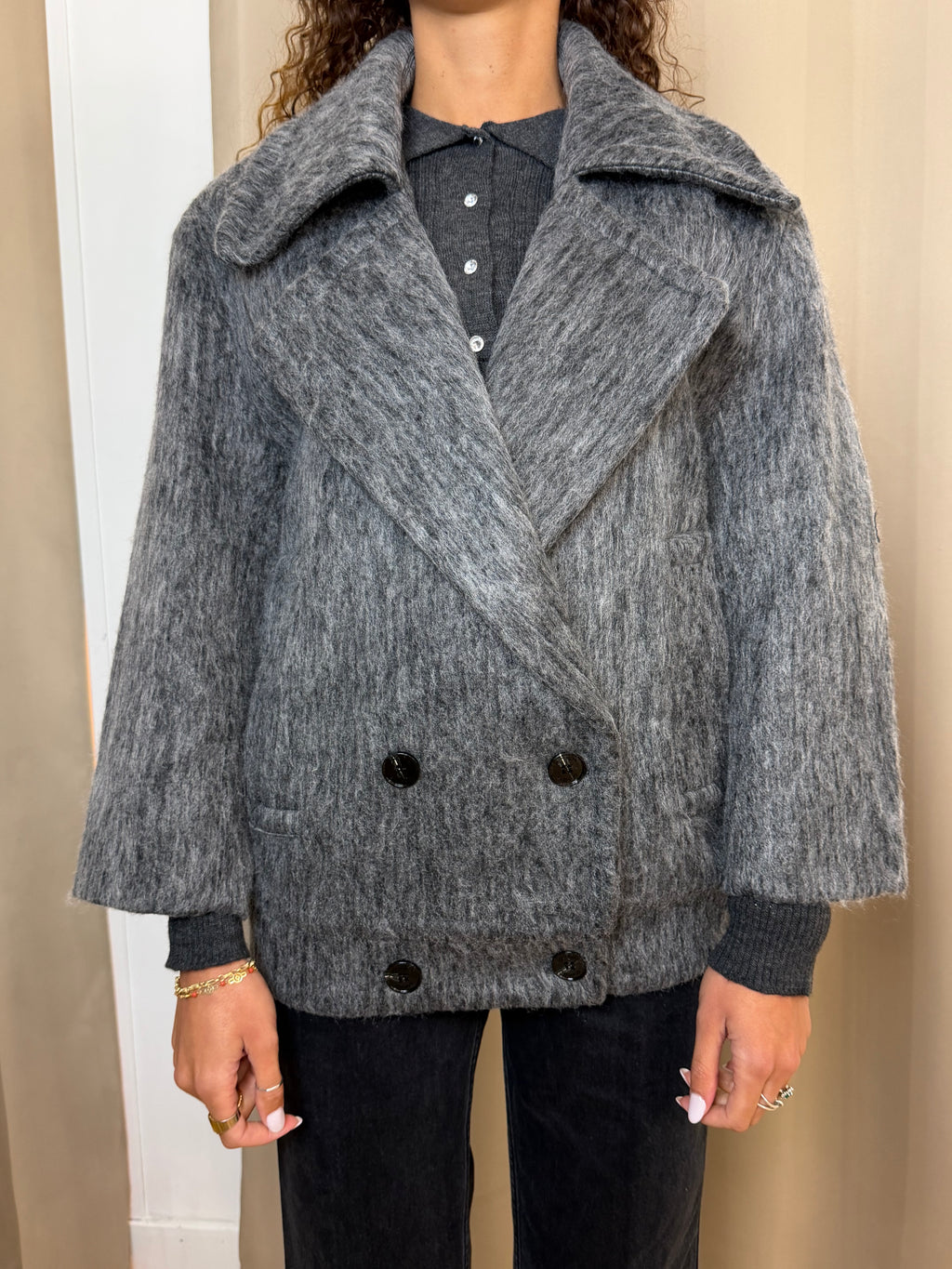 Cappotto Goa Goa Lunasa Grigio