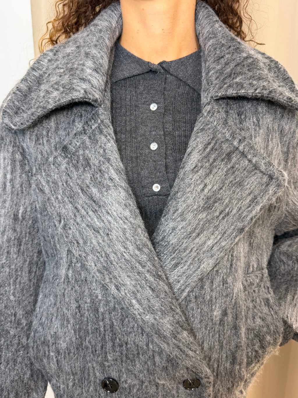 Cappotto Goa Goa Lunasa Grigio