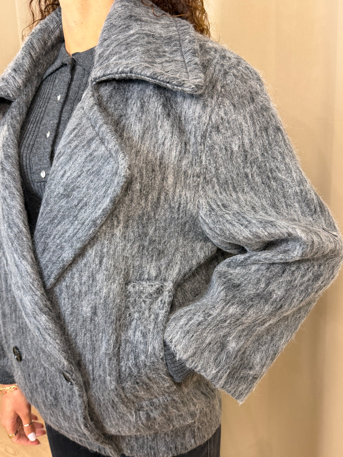 Cappotto Goa Goa Lunasa Grigio
