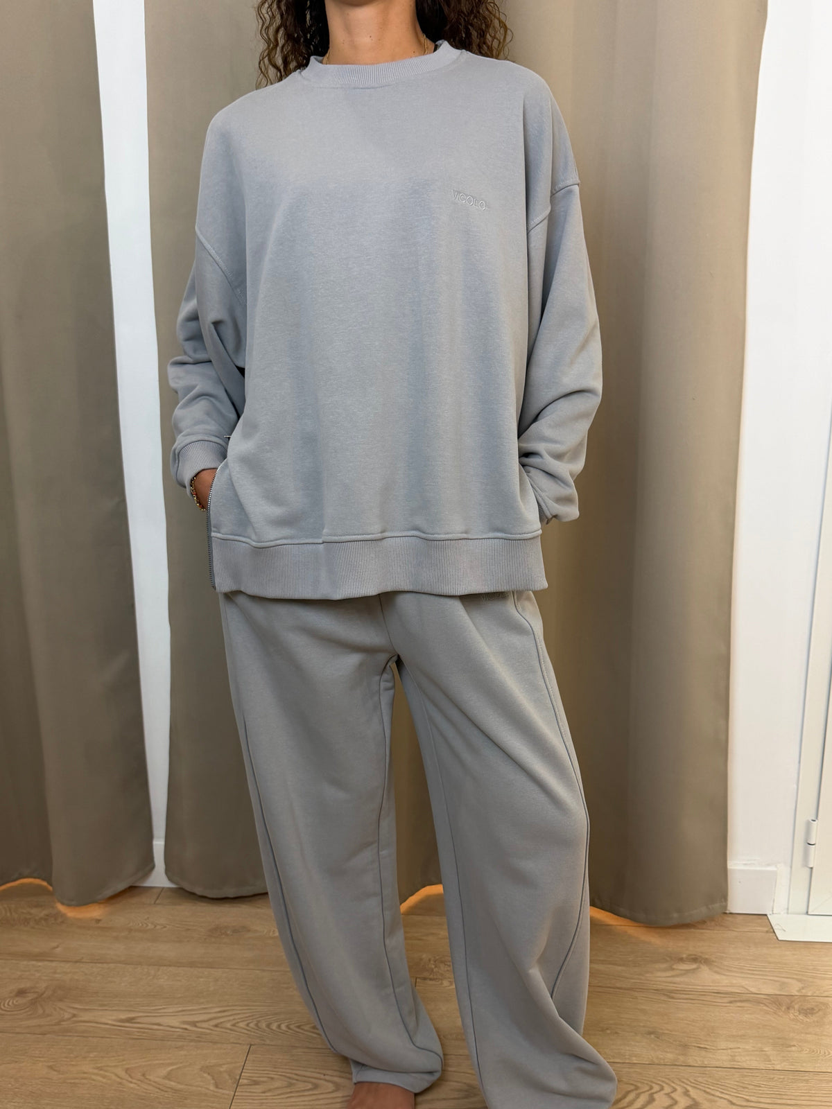 Pantalone Vicolo Tuta Alluminio