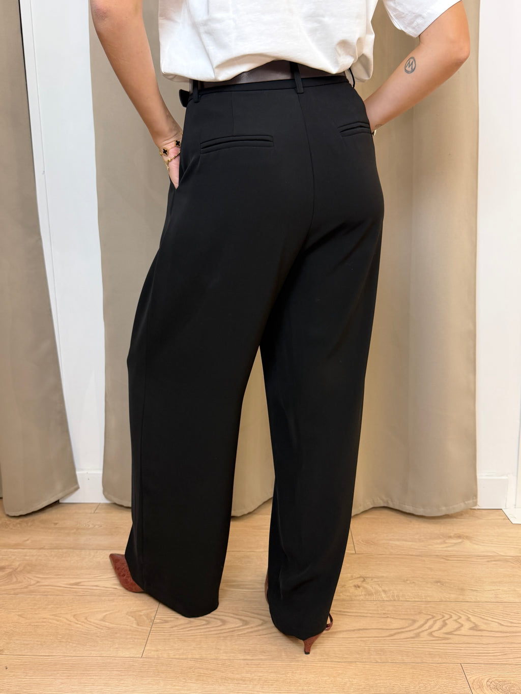 Pantalone Have One Taglio Uomo Carota Nero