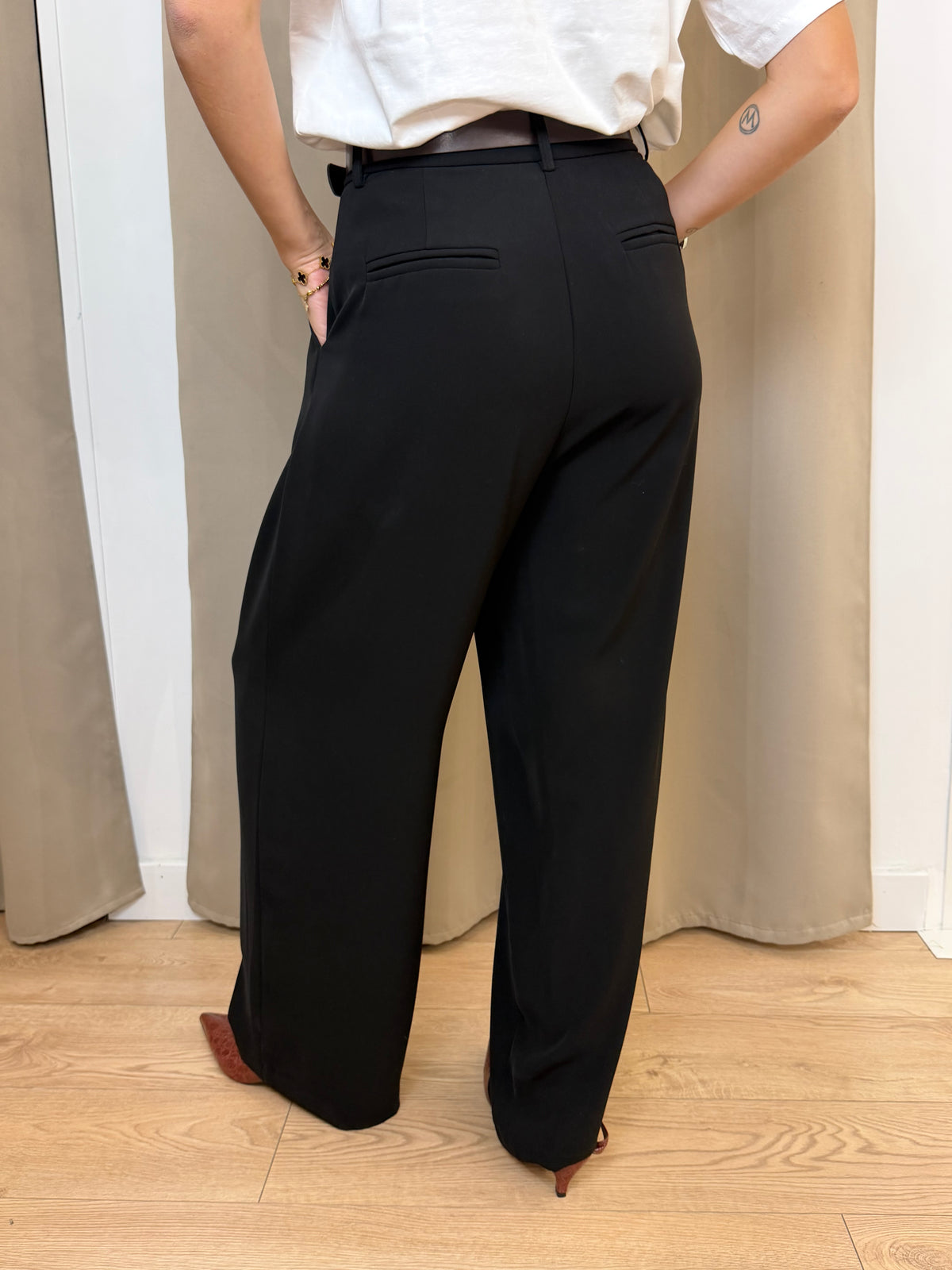 Pantalone Have One Taglio Uomo Carota Nero