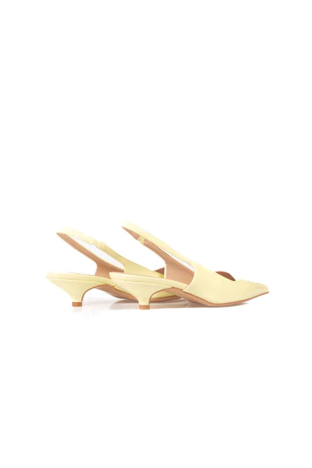Slingback Divine Follie Vernice Giallo