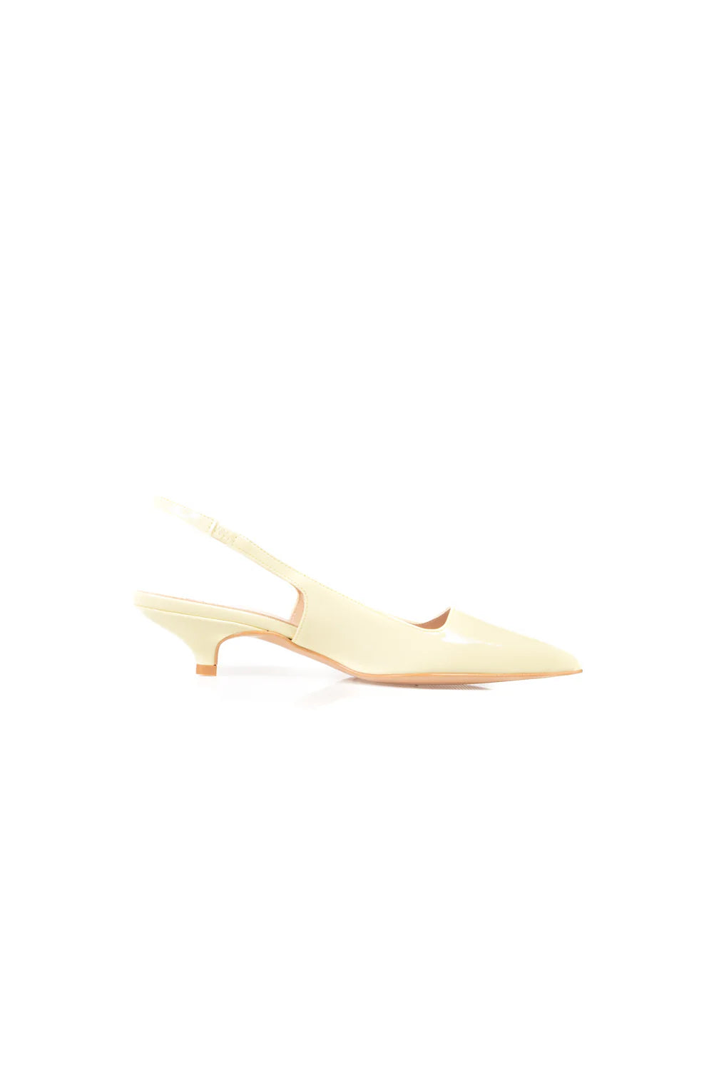 Slingback Divine Follie Vernice Giallo