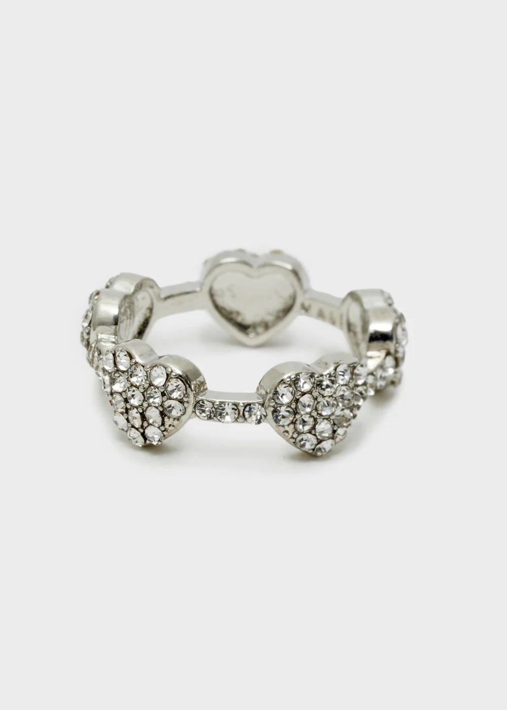 Anello Nalì Cupido con Cuori Argento