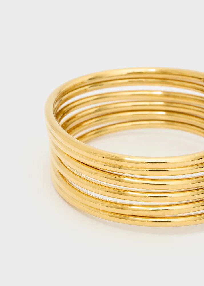 Bracciale Nalì Fascia Multifilo Oro