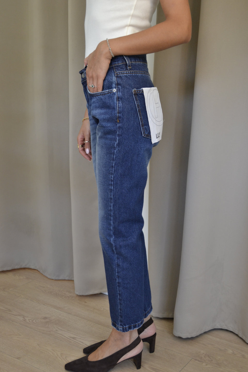 Jeans Have One Lily Dritto Blu Denim
