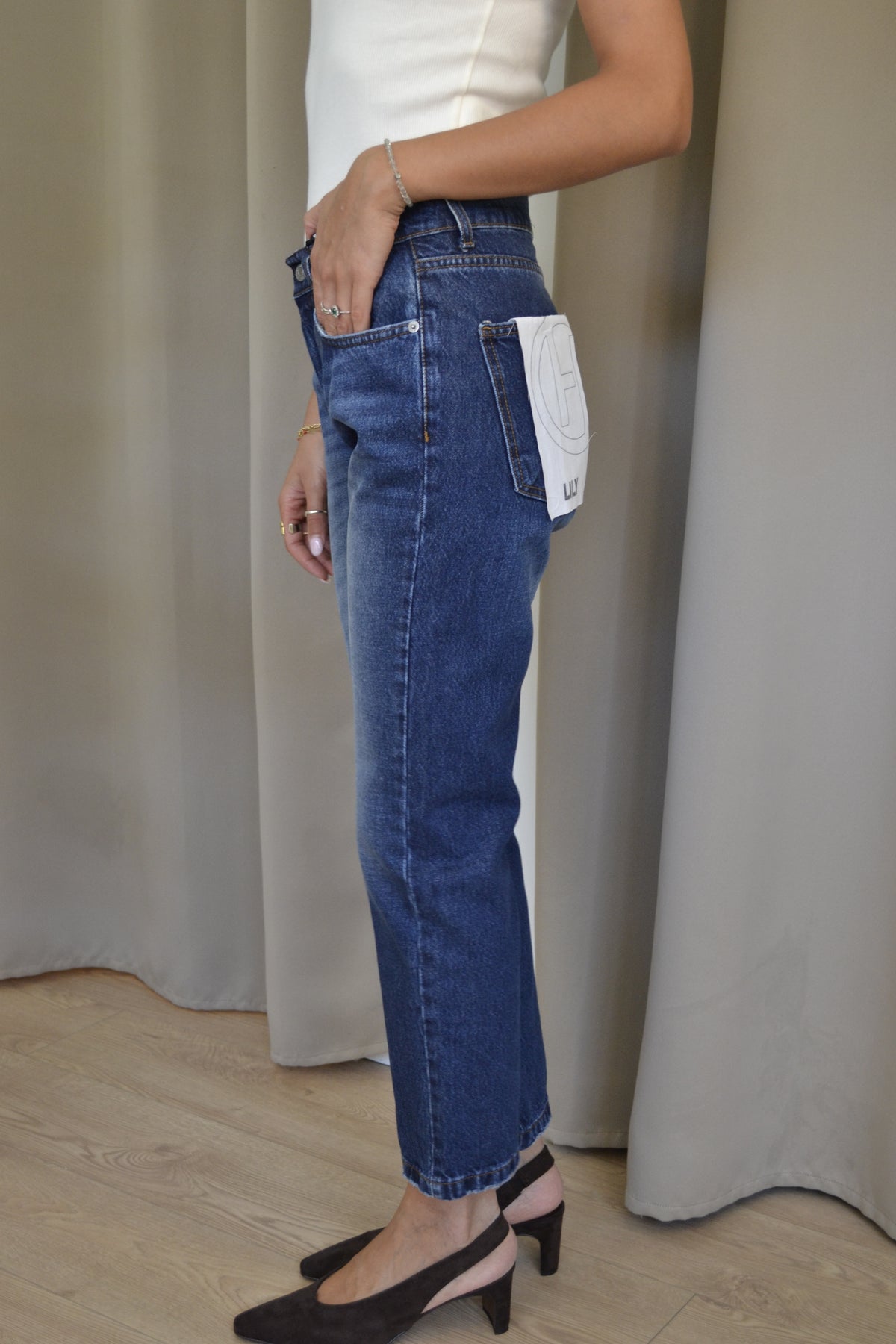 Jeans Have One Lily Dritto Blu Denim