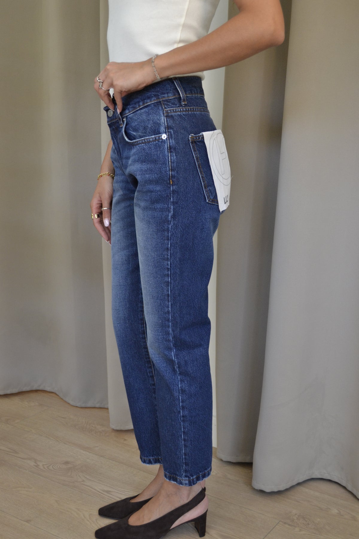Jeans Have One Lily Dritto Blu Denim