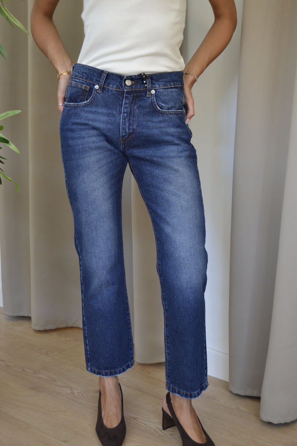 Jeans Have One Lily Dritto Blu Denim