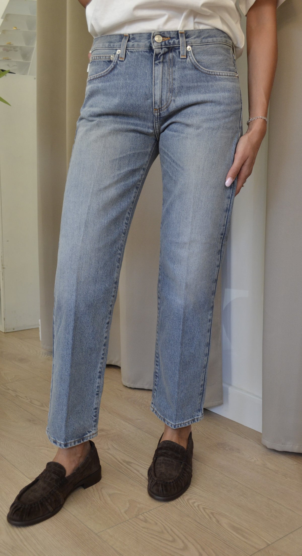 Jeans Vicolo Zeke Dritto Denim Chiaro