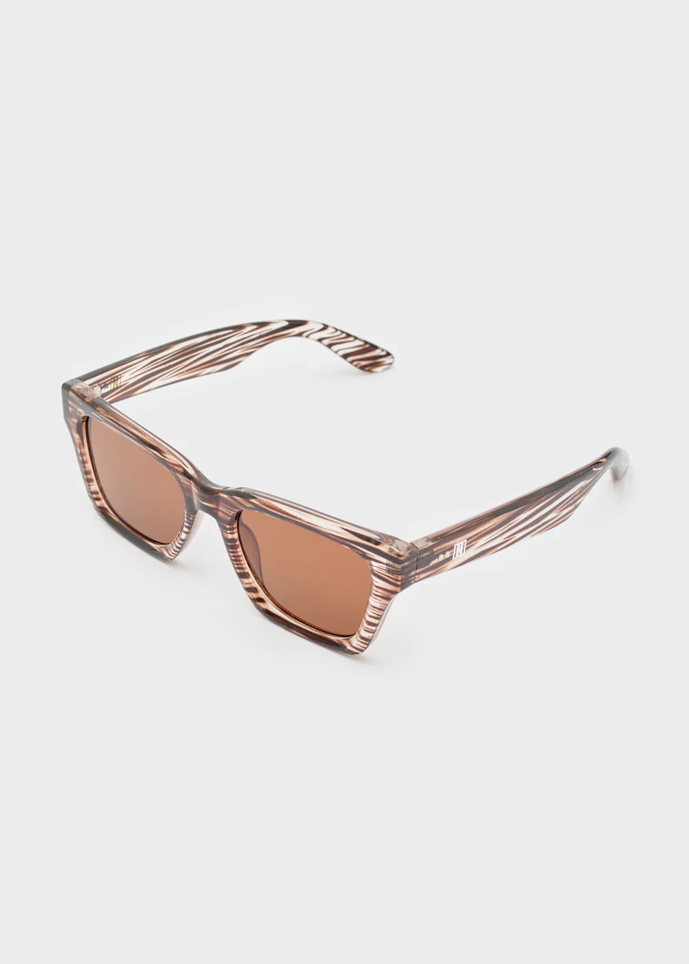 Occhiali Nalì Jenna Striato Clear e Marrone