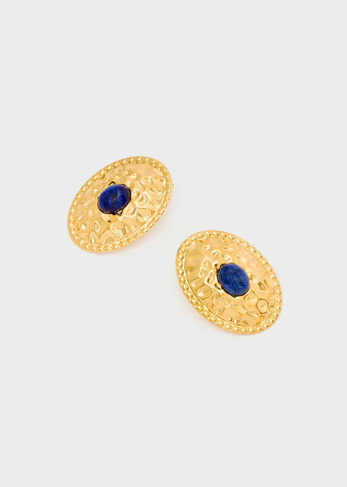 Orecchini Nalì Amelia Martellati Pietra Blu